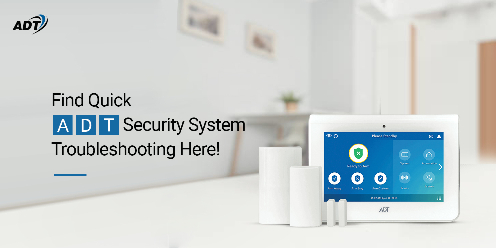 ADT security system troubleshooting